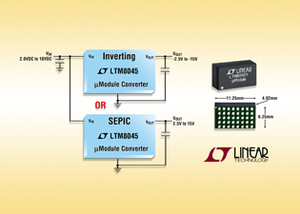 All in One 負壓, 升壓或升降壓μModule 轉換器可提供700mA BigPic:315x225