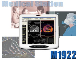 磐儀科技推19吋醫療照護工作平台M1922提昇效能並強化影像處理 BigPic:600x464