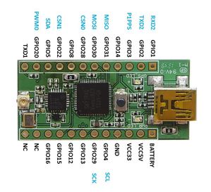 為創客開發的專用GPS開發板NavSpark