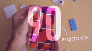 Google嘗試所謂的「Project Ara模組化手機計畫」。(圖片來源：www.theverge.com)