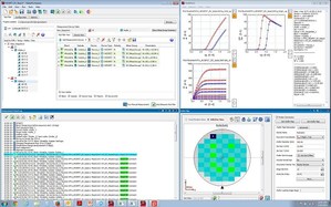 新軟體支援晶圓級元件特性分析，並具備可簡化自動晶圓級量測的多項突破性技術。