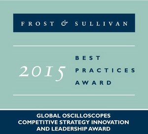 Frost Sullivan 表扬R&S于示波器产品的创新力与高附加价值