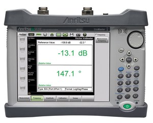 Anritsu Site Master S820E為支援高達40 GHz並具備VVM選項的手持式現場測試解決方案