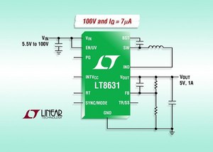 3V至100V的輸入電壓範圍使其適用於48V汽車系統、雙組電池運輸、工業和36V至72V電信應用。