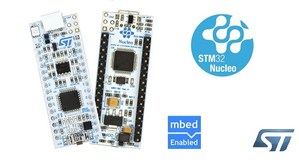 意法半導體新增三款可擴展、可支援32針腳的小型STM32微控制器開發板。