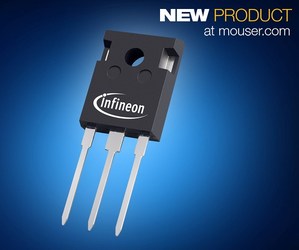 Mouser Electronics為供應英飛凌TRENCHSTOP 5 S5絕緣柵雙極電晶體(IGBT)的全球授權代理商。