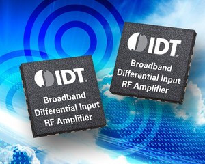 IDT的F1423可直接与RF DAC和收发器连结，是将放大器和Balun于一个封装的产品。