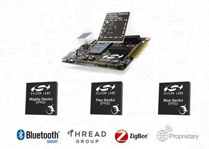 新型Wireless SoC产品系列提供支援ZigBee、Thread、Bluetooth Smart和专有协定的可扩展解决方案。