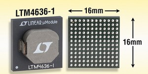 凌力尔特推出40A至240A可扩展降压μModule开关稳压器 LTM4636-1