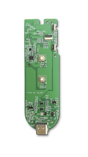 nRF52832 SoC的ARM M4F微處理器為希恩體感科技(CyweeMotion)的VRRM01虛擬實境遙控模組提供了強大的運算能力實現低延遲的低功耗藍牙無線連接。