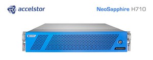 捷鼎国际全快闪记忆体储存阵列 NeoSapphire H710专为人工智慧与线上交易设计，以高性能及可扩展性解决当今快速扩展的数据需求。