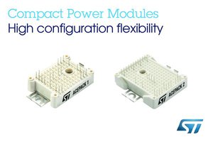 意法半导体新款ACEPACK功率模组实现先进性能和经济性