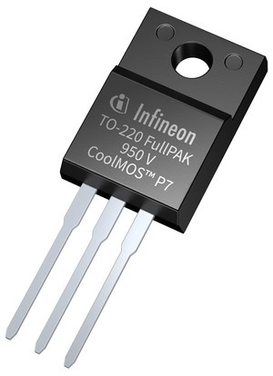 英飞凌 950 V CoolMOSTM P7 超接面 MOSFET