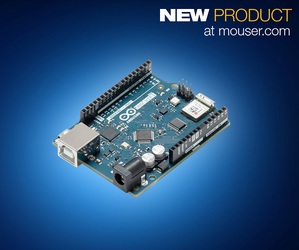 貿澤電子提供全新的Arduino Uno WiFi Rev 2