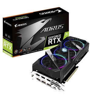 技嘉科技準備AORUS GeForce RTX 2080 SUPER 8G、AORUS GeForce RTX 2070 SUPER 8G與AORUS GeForce RTX 2060 SUPER 8G等三款顯示卡