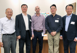 Arm Taiwan謝弘輝總經理、經濟部技術處羅達生處長、Arm策略長(CSO) Jason Zajac、LILEE李佳儒執行長、資策會系統所蒙以亨副所長。