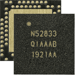 nRF52833 SoC加入了Nordic备受欢迎的nRF52系列产品系列，适合专业照明和其他工业应用，这些应用需要实证过的多协定解决方案，并要具有耐高温能力、方位寻向(direction finding)和强大的覆盖范围。