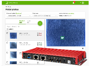 康佳特和Hacarus推出的全新開發工具組可立即在任何GigE和USB 3.x環境中部署與測試。該系統的設計以手掌大小的嵌入式電腦模組為基礎，尺寸僅為173 x 88 x 21.7毫米。