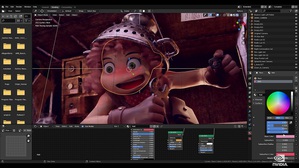 運用NVIDIA RTX加速Blender週期：Blender是提供 Cycles Renderer的開源3D軟體。
