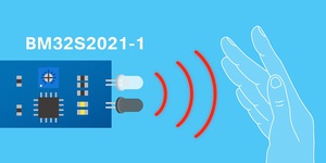 BM32S2021-1支援侦测物体距离长达100cm，且拥有12μA at 3.3V低待机功耗特性，大大增加此产品的应用环境