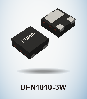 ROHM推出的1cm2超小型车电MOSFET提升了散热性与安装可靠性，适用於车电ECU和ADAS应用等高密度需求设备