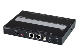 ATEN CN9950單埠4K DisplayPort KVM over IP切換器，提供over-IP遠端管理功能，可透過BIOS層級，防止駭客透過網路連線，遠端存取重要的PC或伺服器