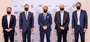 法国Atos、达梭系统、雷诺集团（Groupe Renault）、意法半导体（STMicroelectronics）以及法国达利思集团（Thales Group）宣布成立「软体联盟」，共同为永续智慧交通打造一套全新的开放式生态系统。