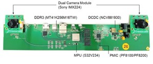 大聯大世平推出基於NXP S32V234雙目立體視覺解決方案的展示版圖