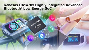 全新SmartBond DA1470x系列無線SoC在小封裝中整合應用及2D圖形處理器、語音有效偵測和電源管理功能，支援小尺寸的物聯網產品設計。