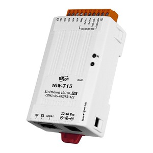 泓格推出微型Modbus/TCP转RTU/ASCII闸道器--tGW-715(i)-T系列模组，拥有Modbus/TCP转Modbus/RTU或Modbus/ASCII的闸道器功能。