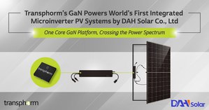 使用先進的Transphorm氮化鎵元件，能夠使突破性的太陽能電池板系統外形更小、更輕，並且擁有更高的性能和效率。