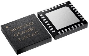 Nordic Semiconductor 量產推出高整合的電源管理積體電路，助力原本採用樣品或nPM1300 EK開發產品的客戶進入商用化生產。