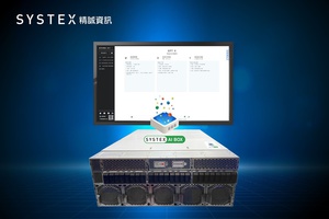 SYSTEX AI BOX一体机内建整合6大关键技术，企业可在安全合规的环境下，利用生成式AI快速建立内部的知识库。