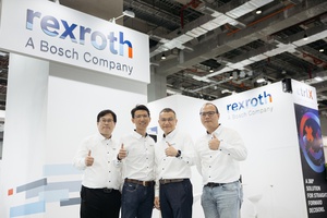 台湾博世力士乐（Bosch Rexroth）於台北国际自动化工业展期间，
推出最新节能及自动化解决方案。