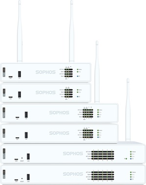 Sophos全新 XGS 系列桌上型防火牆設備具備精簡的架構，適用於中小型企業及大型組織分公司。