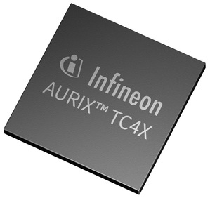 英飛凌AURIX TC4x採用搭載新型500MHz TriCore六核處理器的先進多核架構，可實現更高的功能安全性能。