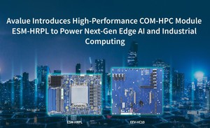 安勤科技新一代COM-HPC模組ESM-HRPL，鎖定AI推論、智慧醫療、工業自動化與智慧電網等多元應用場域。