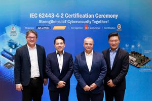 研華舉辦 IEC 62443-4-2 授證儀式