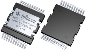 CoolSiC MOSFET 750 V G2系列创新的顶部散热 Q-DPAK 封装是其核心特性之一，可提供极隹的热性能与可靠性。
