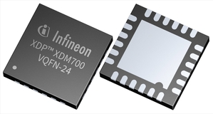 英飛凌XDM700-1是一款適用於高側或低側電流及電壓感測的系統監測與報告IC，輸入電壓最高達80 V
